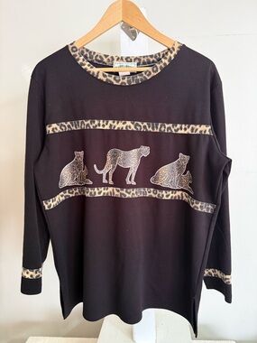 Vintage Frazier Lawrence Cheetah Shirt